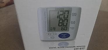 tonometr: Citizen CH-617 rəqəmsal qan təzyiqi monitoru (bilək üçün) - Biləkdən — 5