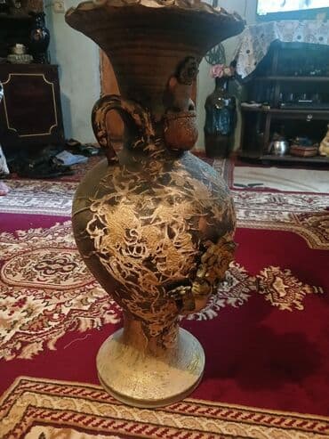 ваза напольная керамическая высокая: Bir vaza — 1