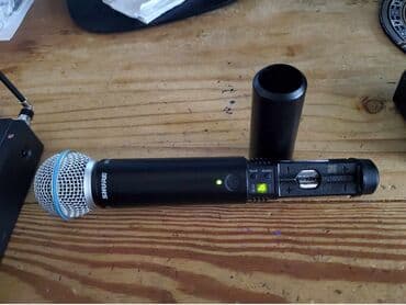 mikrafon baku: Yeni Simsiz (Bluetooth) Mikrofon Shure — 16