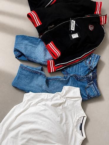 dəri şalvar: “Kişi geyim dəsti – Moncler, Armani, Tommy” 🔥 Moncler Jaket,Armani — 1