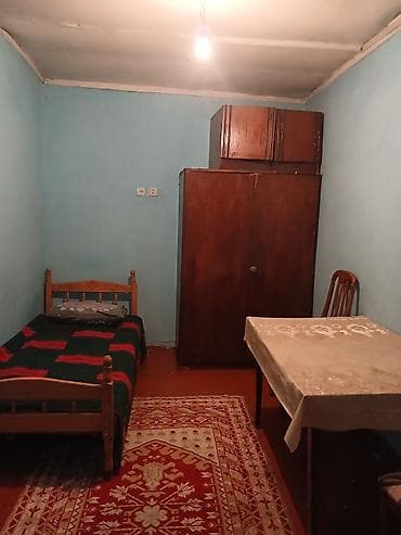 xalqlar: 1 otaqlı yaşayış evi – sadə, funksional planlama - Otaqlar: 1 yatacaq — 1