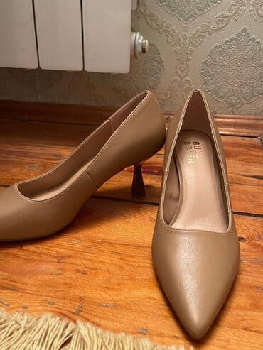 4xl nece razmerdi: Tuflilər, Ölçü: 41, rəng - Bej, Yeni — 2