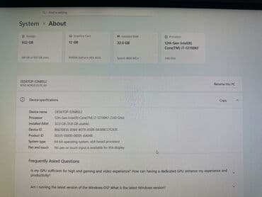 nvidia gt: 🔥 GÜCLÜ GAMING PC SATILIR! 🔥 🧠 Intel Core i7 12-ci Nəsil 🎮 NVIDIA RTX — 6