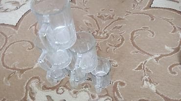 divar resimleri: Fincanlar, rəng - Ağ, Şüşə, 300 ml — 2