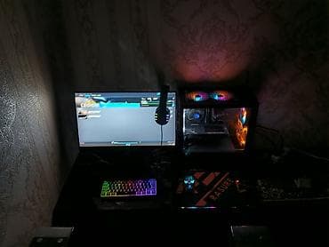 HP x24 Gaming 144hz IPS Monitor İntel Core i3 10100F RTX 5050 GAMİNG
