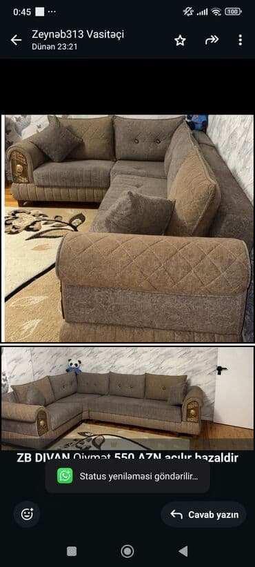 Raskladuşkalar: Künc divan — 1