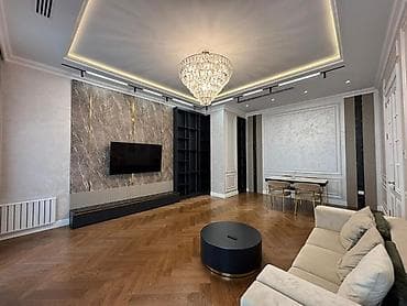 Mənzillər: İcarəyə verilir 4 otaqlı yeni tikili 165 m², Ağ şəhər q. Kateqoriya — 3
