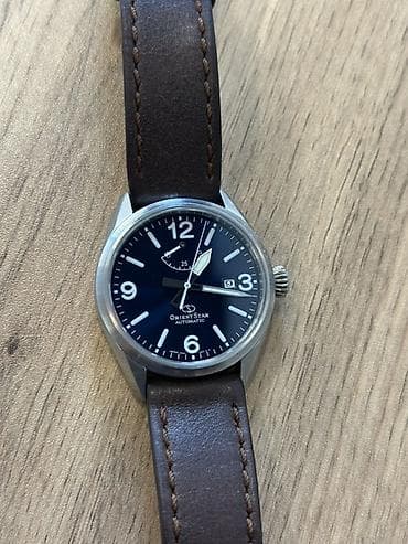 İşlənmiş, Qol saatı, Orient, rəng - Qəhvəyi