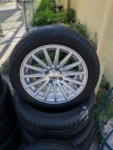 14 luk diski: Avtomobil üçün yüngül lehimli disklər və Landsail CL935 təkərlər — 1