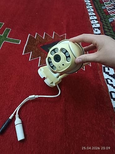 Wi‑Fi/PTZ xarici təhlükəsizlik kamerası - PTZ konstruksiya: üfüqi və