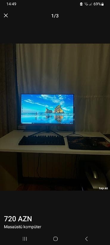 masaustu komputer ddr3: Ryzen 5 3400g Ana plata - Asrock steel Legend B450 Ram - 16 gb 3200 — 1