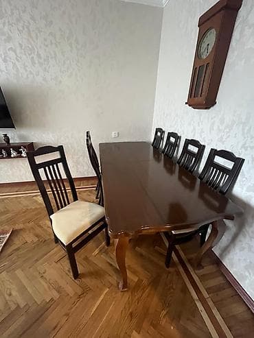 Əl işi stol açılandı,bağlı vəziyyətdə 2 m, ayaqları qoz taztasl