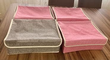 Güzgülər: 4 ədəd tekstil çekmece təşkilatçısı – çəhrayı Satilir Cemi 45 yox, 30 — 5