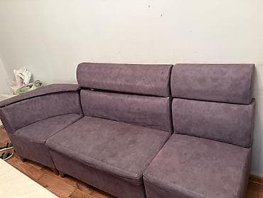 Künc divan, İşlənmiş, Bazalı, Vеlur parça, Çatdırılma yoxdur