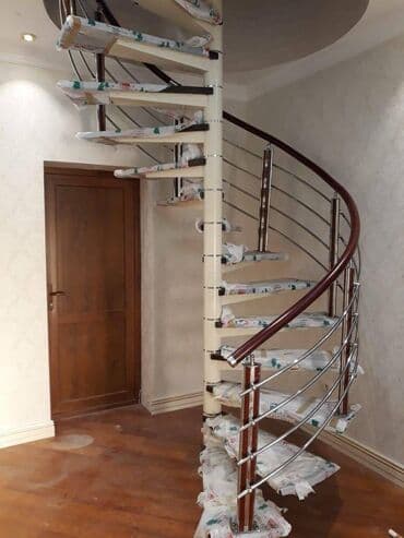 Məhsul: Daxili məkanlar üçün spiral (dairəvi) pilləkən Təsvir: -