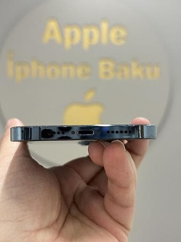 ktv odenis: IPhone 12 Pro Max, 256 GB, Pacific Blue, Sənədlərlə, Zəmanət, Face ID — 5