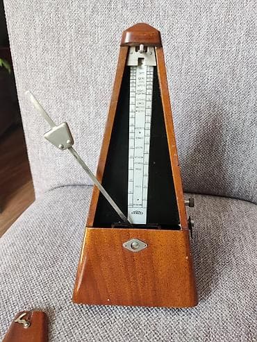 metronom: PRIM mexaniki metronom – Maelzel sistemi İstehsal: Çexoslovakiya — 2