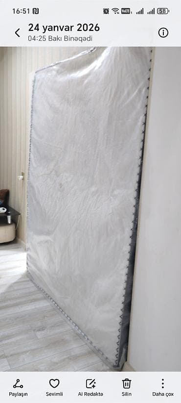 bellona mebel: İşlənmiş, Ortopedik matras, İki nəfərlik — 2