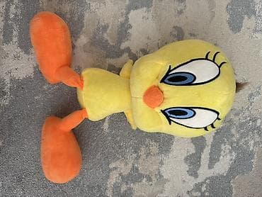 - Yumşaq oyuncağ: Tweety quşu plyuş - Material: məxməri/plüş səth