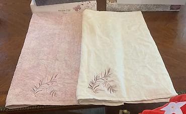 Hamam üçün rəng - Çəhrayı Pambıq Dəsmal