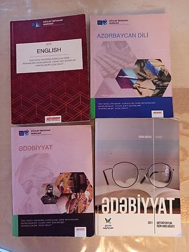 Спорт и хобби: Məktəb və imtahan hazırlığı üçün dərs vəsaitləri paketi Satılır — 4
