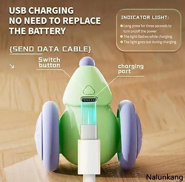 Yuvalar: Enerji yığaraq işləyən yeriyən sıçan oyuncağı 9₼. Digər oyuncaq 6₼ — 3