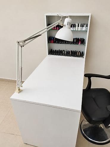salon stol: Salon mebelləri dəsti – vizaj və manikür üçün - Vizaj masası və iri — 3