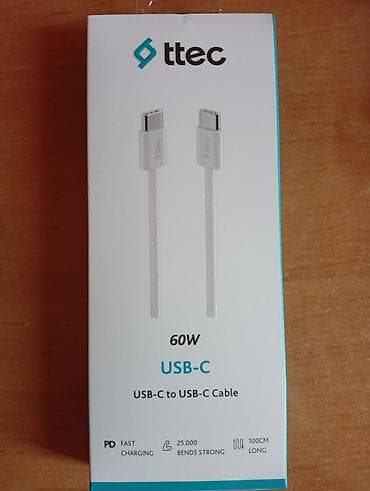 1 saat limitsiz internet: Kabel Type C (USB-C) — 2
