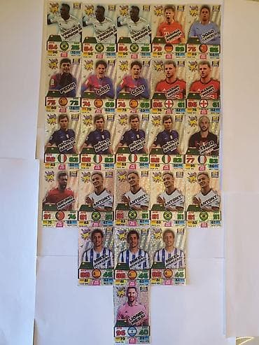 Panini Adrenalyn XL futbol kartları kolleksiyası – parıltılı/special — 1