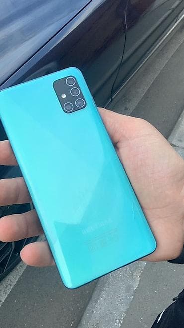 a52 samsung qiyməti: Samsung Galaxy A51, 128 GB, rəng - Göy, Sensor — 2