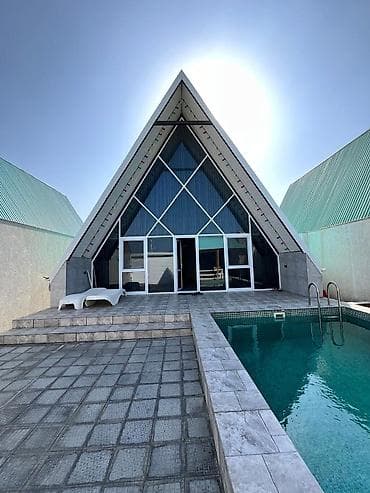 qusarda kiraye ev: Bağ evi kirayə verilir, Mərdəkan Mərdəkanda yerləşən isti, hovuzlu bağ — 3