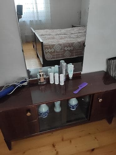 ev mebeli: 2 təknəfərlik çarpayı, Dolab, Komod, 2 tumba, İşlənmiş — 2
