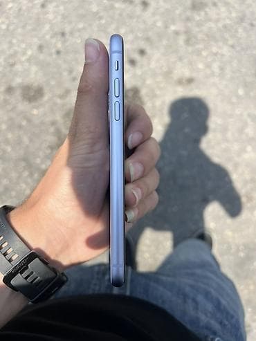 philips xenium 9@9d: IPhone 11, 64 GB, Göy, Sənədlərlə, Face ID, Simsiz şarj — 4