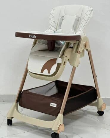 qidalandırmaq üçün uşaq stul yelləncək: Kidilo hündür kreslo ▫️Kidilo hündür kreslosu uşağınızla “böyüyür”! — 5