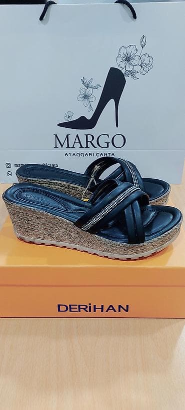 espadril ayaqqabi: Ölçü: 40, rəng - Qara, Yeni — 3
