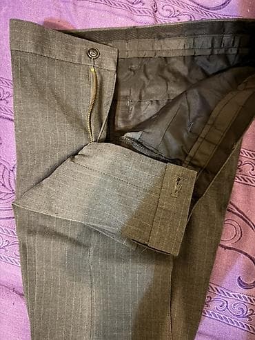 usta geyimi: Klassik Şalvar, Dsquared2, XS, rəng - Boz — 3