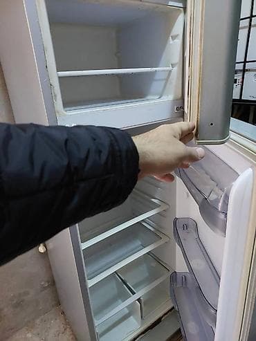 İşlənmiş 2 qapılı Biryusa Soyuducu Satılır, rəng - Boz