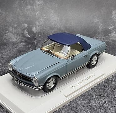 Məhsul: Norev 1:18 Mercedes‑Benz 230 SL (W113 “Pagoda”) – diecast