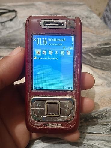 nintendo switch 2. el: Nokia E65, rəng - Qırmızı, Düyməli — 1