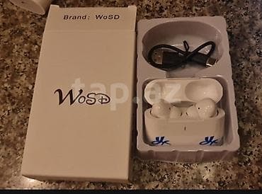 kamera wi fi: Məhsul: WoSD simsiz TWS qulaqlıq Xüsusiyyətlər: - TWS (True Wireless) — 3