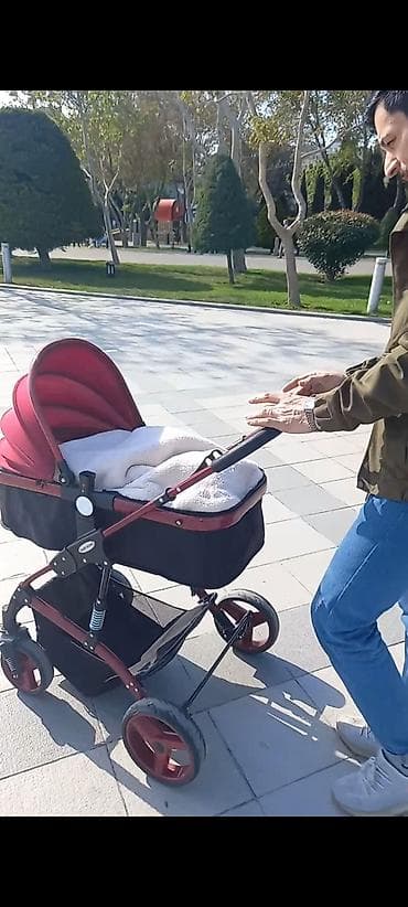 Uşaq arabası – çoxfunksiyalı, yüngül şassi və rahat beşik tipli