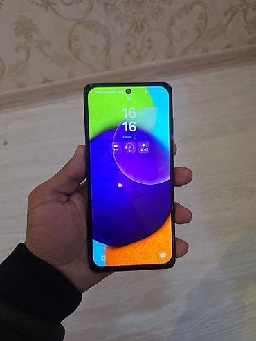 Samsung Galaxy A52, 128 GB, rəng - Qara, Barmaq izi