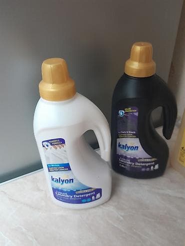 qab qaşiq: Məişət kimyası dəsti Tərkib: - Kalyon Liquid Laundry Detergent – 1,5 — 4