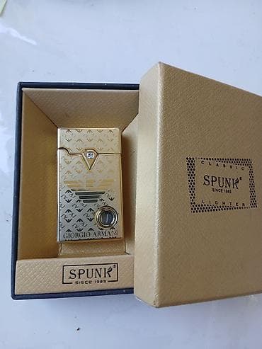 xonca bezemek: SPUNK Classic Lighter – kolleksiya üçün zərif alışqan - Marka: SPUNK — 1