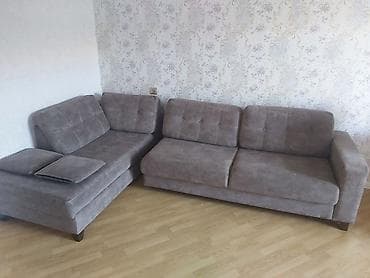 taxt divan: Künc divan, İşlənmiş, Açılan, Bazalı, Vеlur parça — 3