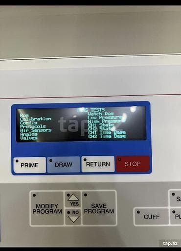 Haemonetics PCS2 – Plazmaferez aparatı Təsvir: - Qan plazmasının — 5