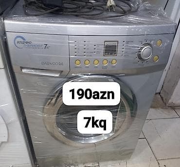 Paltaryuyan maşın Daewoo, 7 kq, Avtomat, Qurutmasız