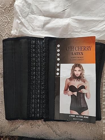 vitamin c evalar: AHH CHERRY Latex klassik korset - Modell: Classic Corset, REF: 7774# — 1