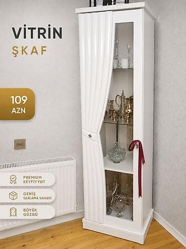 kabinet: Şüşəli dolab vitrini, İşlənmiş — 1