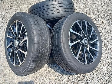 bmw diskler: Hyundai disklər və şinlər komplekti R-17. ideal vəziyyətdə barterdə — 5